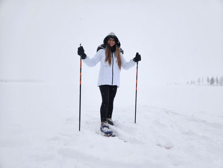 Kemi: Finnish Sight-Skiing Experience in Lapland - Gear fit and Sauvosaari tracks: learning classical diagonal and skating basics