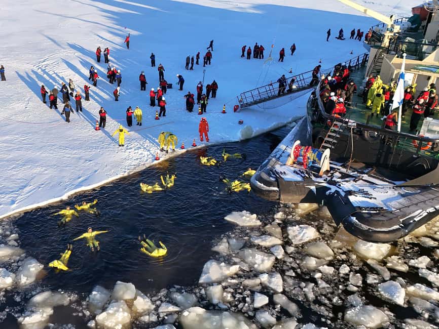 Kemi: Icebreaker Sampo Cruise with Ice Floating - Getting there: SnowCastle check-in, shuttle timing, and harbor limits
