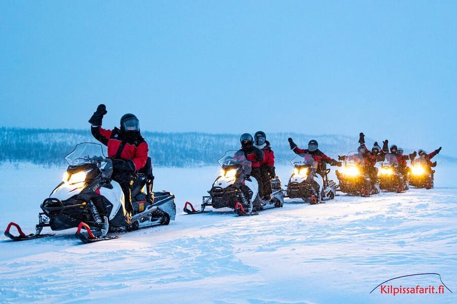 Kilpisjärvi: Border of Three Countries Snowmobile Safari - Key highlights at a glance
