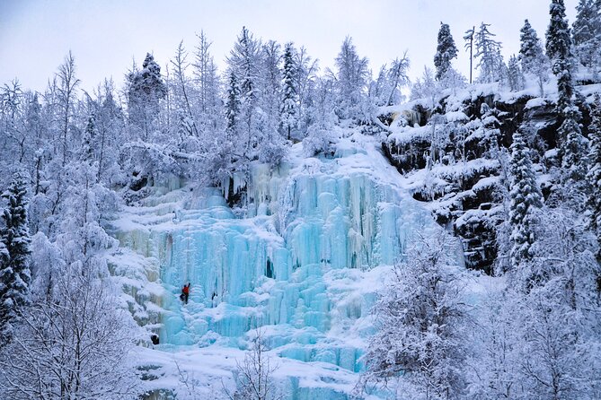 Korouoma Canyon Frozen Waterfalls - Price and logistics: is $175.43 good value for this winter day?