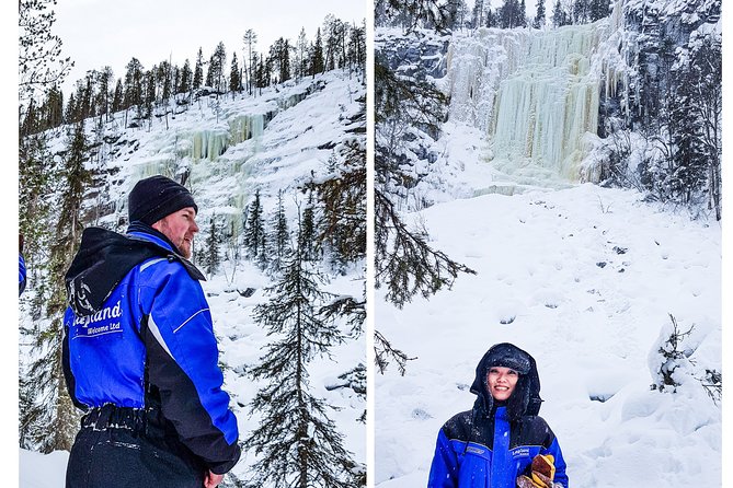 Korouoma Canyon Snowshoe Trip - A snowshoe day built around Korouoma’s frozen drama