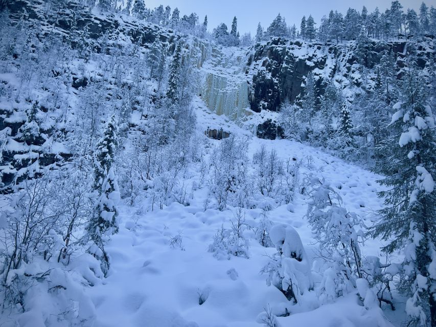 Korouoma: Frozen Waterfall Hiking Tour - Snow grips, steep sections, and why pacing matters