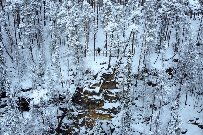 Korouoma Frozen Waterfalls Hiking Tour - Three frozen waterfalls, what the trail really demands