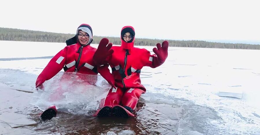 Lapland: Ice Fishing, Floating & BBQ Snow Adventure - Ice Fishing Basics on Real Ice, With a Guide That Makes It Understandable