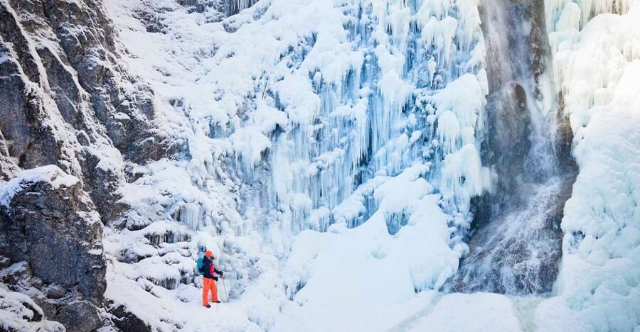 Lapland: The Frozen Waterfalls of Korouoma Tour - The hike through Arctic Circle forests and the 14 frozen waterfalls route