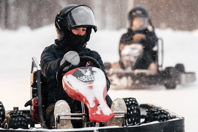 Lapland Winter Park Ice Karting Experience in Rovaniemi Finland - The Lapland Setting You Feel While You Drive