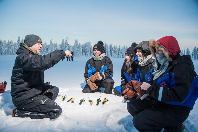 Lappish Lunch Break -Snowmobiling, ice fishing and tasty food - Key highlights at a glance