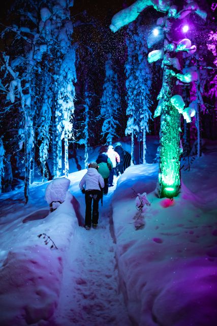 Levi: Arcandia | Outdoor Laser Tag + Park Side - Food, drinks, and staying comfortable in Arctic cold