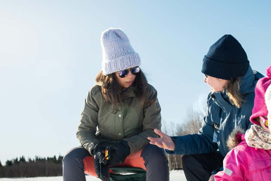 Levi: Arctic Ice-Fishing Experience - What to Bring and Wear for Arctic Ice-Fishing