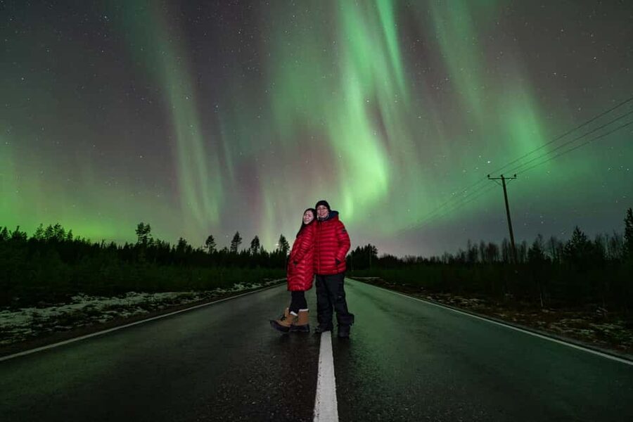 Levi: Best & Original Northern Lights Hunting & photography - Entering the Arctic Night from Sirkka, with a Real-World Pace