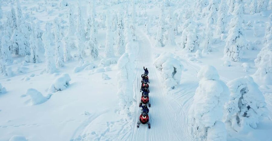 Levi: Easy Snowmobile Safari into the Nature - Safety, liability, and insurance choices you should understand