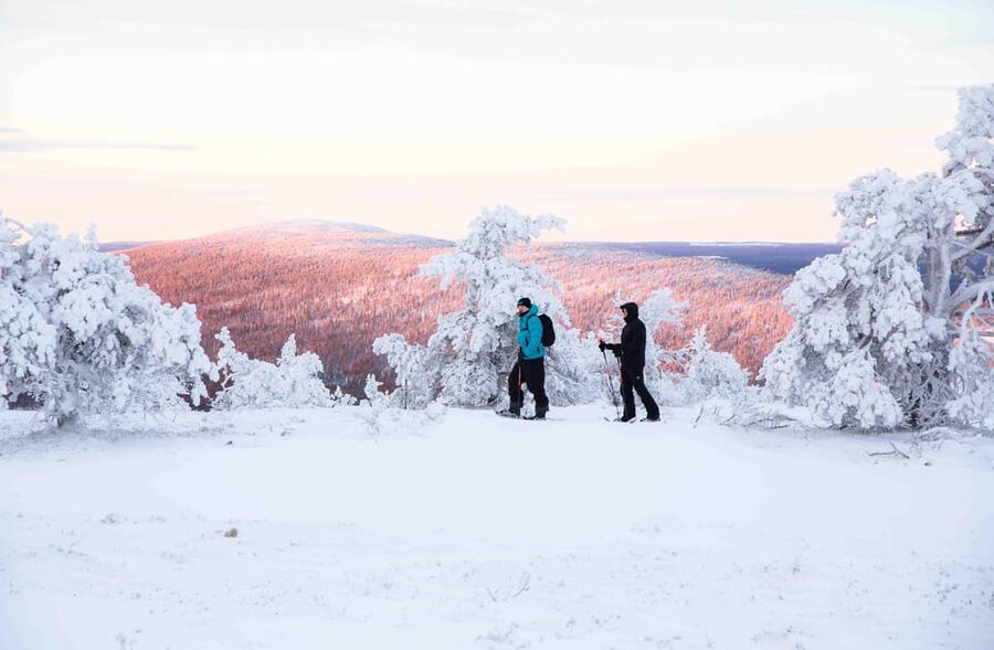 Levi: Guided Snowshoeing Adventure - Getting comfortable in the snow, snowshoes and warm gear mindset
