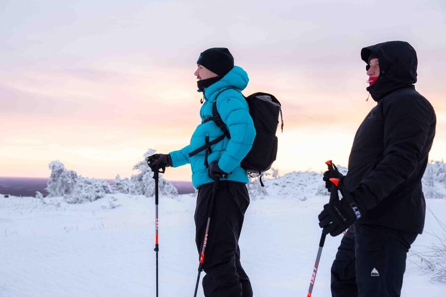 Levi: Guided Snowshoeing Adventure - Hot drinks and pastry breaks, plus where the best photos happen