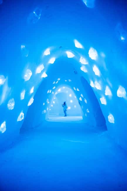Levi: Guided Trip to Lainio SnowVillage - The ice slide: the most fun part, with one key caveat