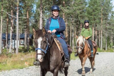 Horse Riding in the Finnish Forest