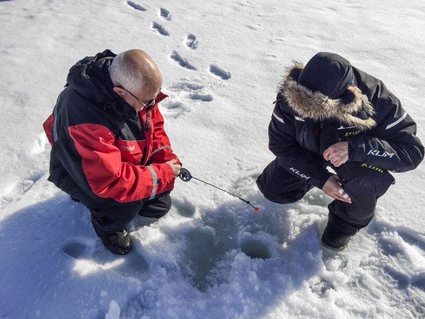 Levi: Ice Fishing by Snowmobile - When Not to Book