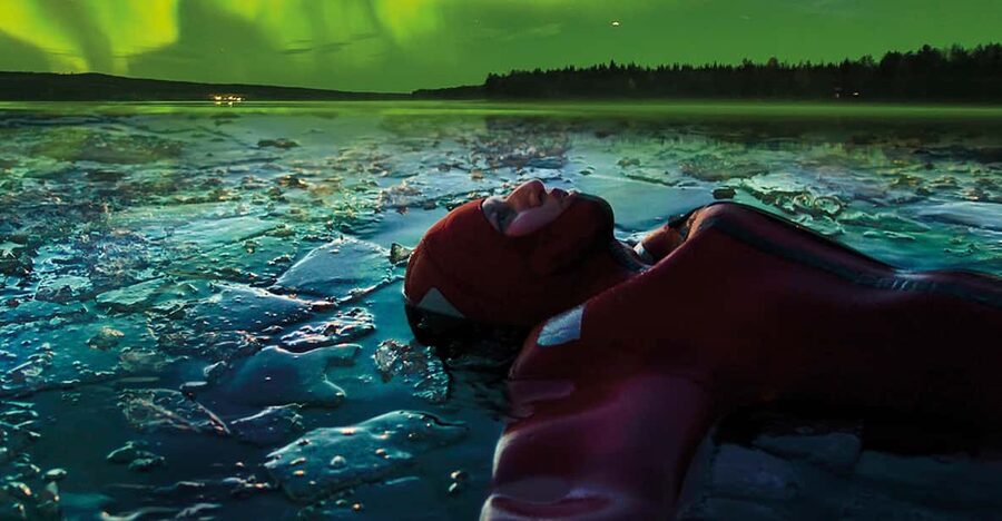 Levi: Ice Floating and Northern Lights Tour - Rescue Suits, Safety Briefing, and Floating With No Swim Skills