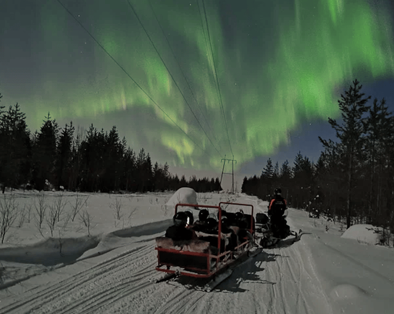 Levi: Northern Lights Sledge Ride - The Darkness Game: Why the Route Matters for Aurora Viewing