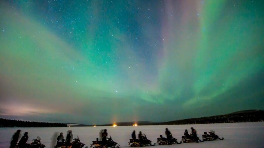 Levi: Northern Lights Snowmobile Safari and Campfire Picnic - Weather realities: fog, low snow, and what to expect on the route