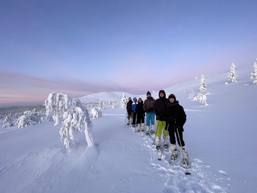 Levi: Pallas-Yllästunturi National Park Snowshoeing Tour - Snowshoeing on tundra and through the snowy forest