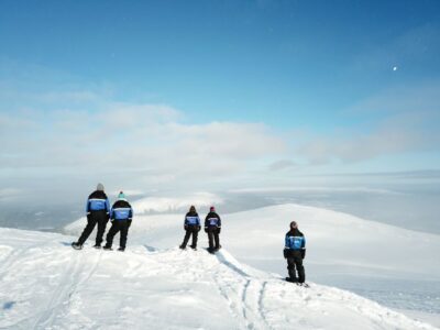 Scenic Levi Snowshoe Trip