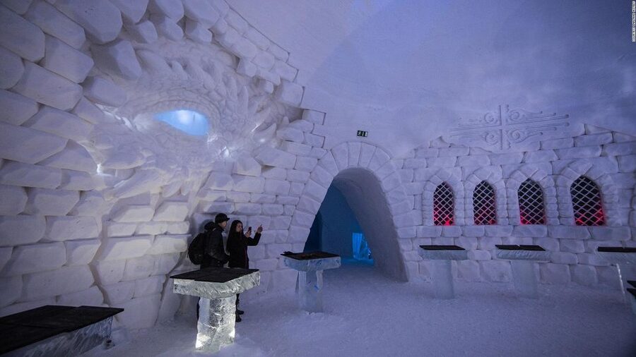 Levi: Snow Village Guided Tour - Ice Hotel and Chapel: what you’ll see in 4 hours