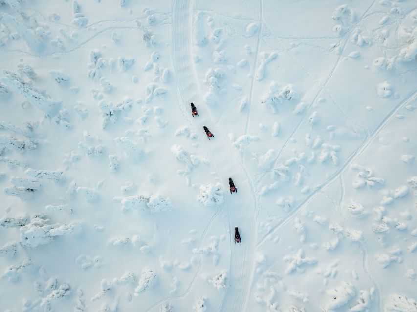 Levi: Snowmobile Safari for Adults - Getting there: Safartica office, pickup range, and timing that matters