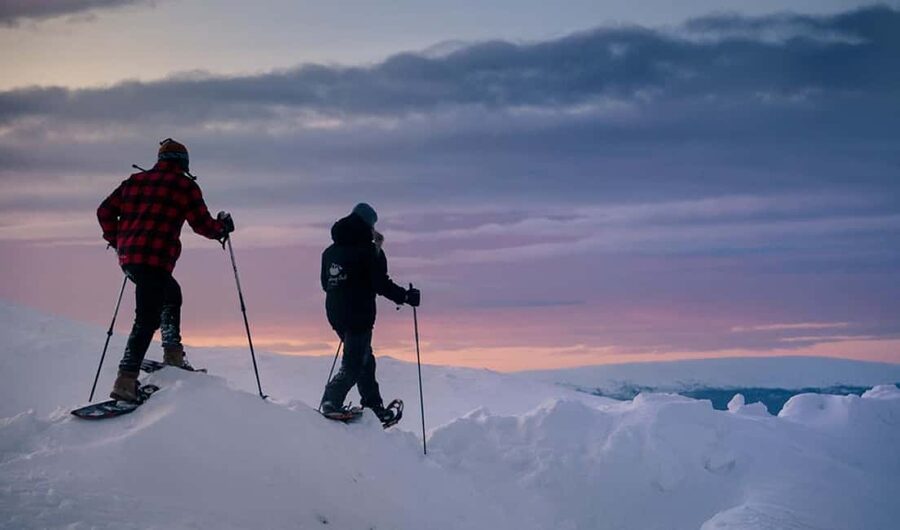 LEVI Winter Snowshoeing in the Wilderness (ALL INCLUDED) - The 4-hour flow, from gear fitting to the warm break
