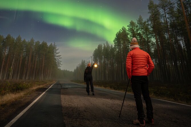 Northern Light Hunt with Photography from Rovaniemi - How the guide finds aurora-friendly skies across Finland and Sweden