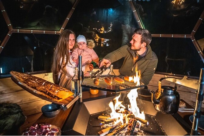 Northern Lights dinner in a Glass Igloo - Price and value: what $321.13 per person buys