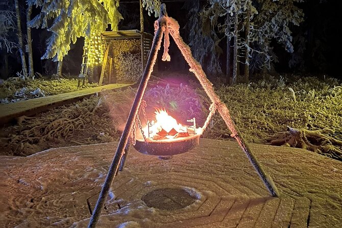 Northern Lights dinner in a Glass Igloo - Dinner in the glass igloo: what the evening actually feels like