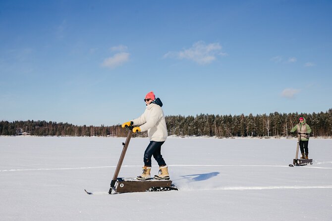 Private Driving Snow Scooters Experience in Finland - Why Puumala and Lake Saimaa are the right setting for an eLyly ride