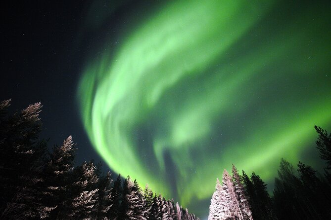 Private Group: Northern Lights Hunt 4x4 SUV with Aurora guarantee - Fire camp stops: Kota warmth, tea, and off-road camp energy