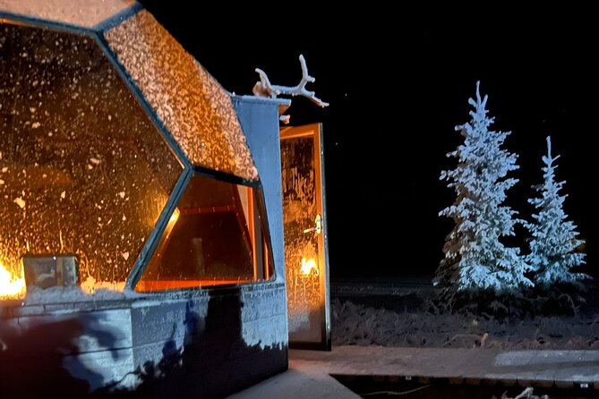 PRIVATE Party dinner in a Glass Igloo Under Northern Lights - Key things that make this Lapland night work