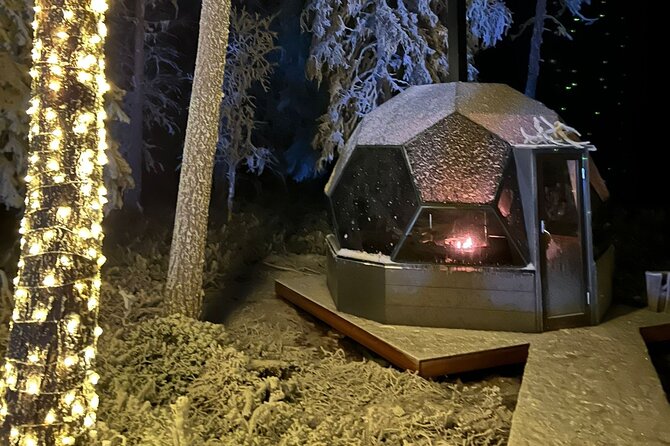 PRIVATE Party dinner in a Glass Igloo Under Northern Lights - Timing and transfers, so you feel in control instead of rushed