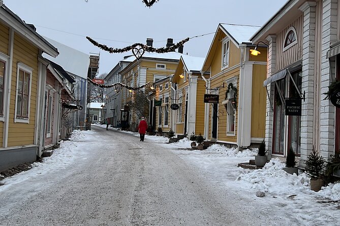 Private Porvoo Tour by Car from Helsinki or Airport - Old Town time: Town Hall views, shops, and a real 50-minute stroll