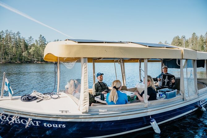 Private Saimaa Story Cruise by Ecoboat in Puumala - Meet Guide Arto: stories, music, and practical Finland