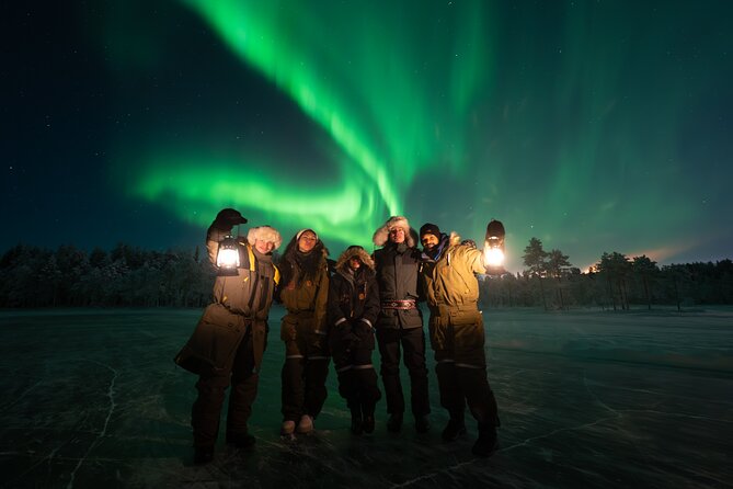 Ranua Lupland Aurora Activity Park – After Dark Adventure - Reindeer and Finnish winter traditions: sauna, and the icy plunge choice