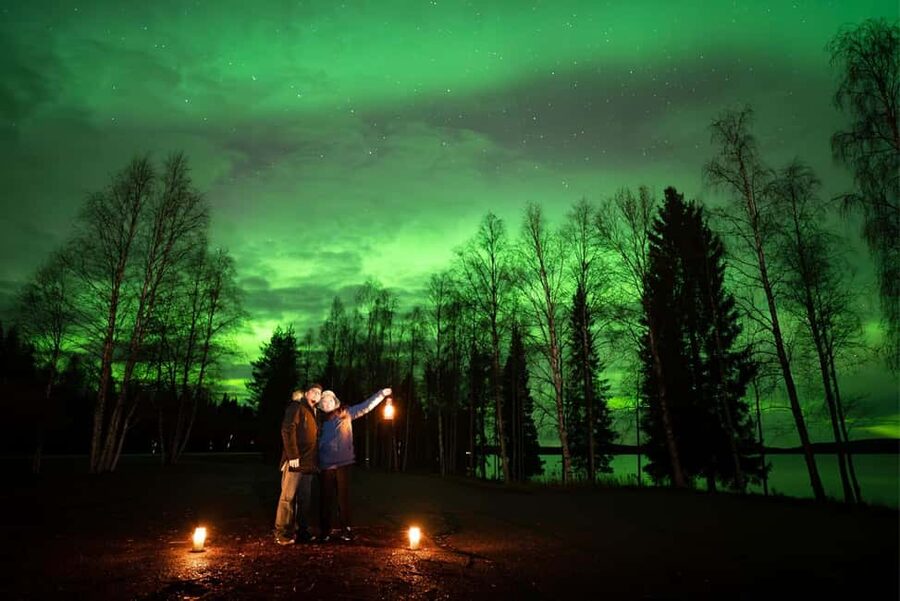 Rovaniemi:%100 Money Back Guarantee Northern Lights Hunting - Pro Photos Without the Panic of Shooting in the Dark