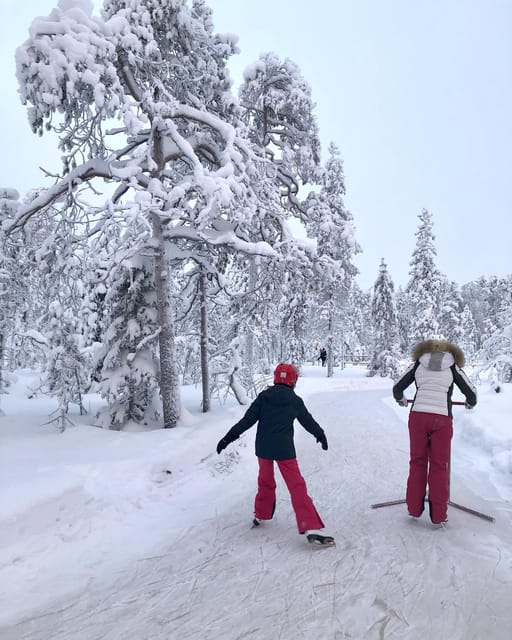 Rovaniemi: A Day Ticket to Kotatieva - Other winter extras: skis, snowshoes, and hot coffee moments