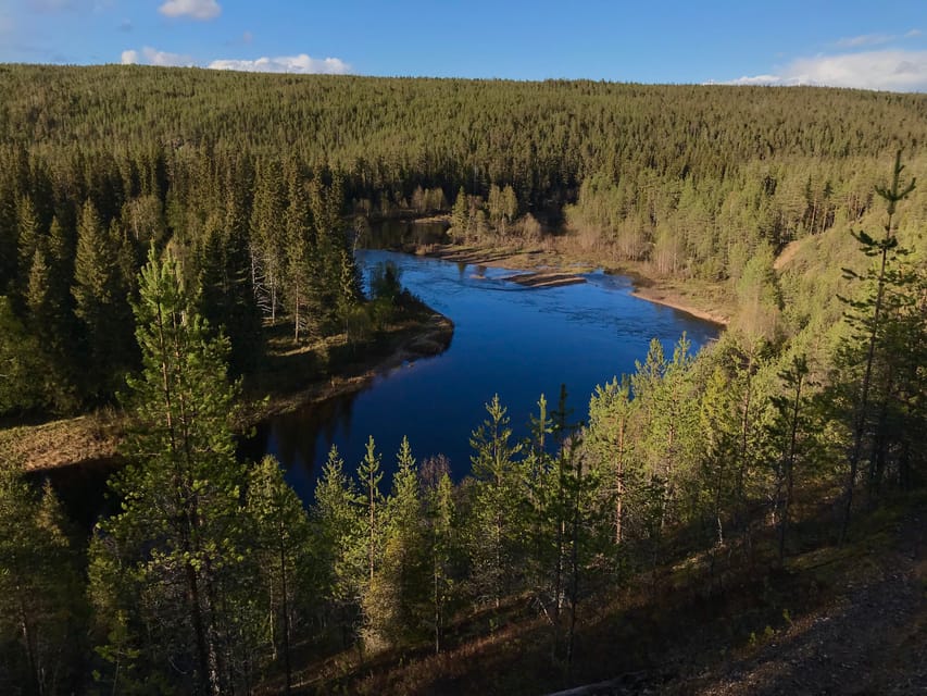Rovaniemi: All-Day Canoe Adventure - Continuing on to Rovaniemi: scenery shifts and sometimes faster water
