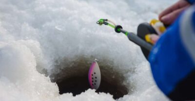 Arctic Circle Ice Fishing Experience
