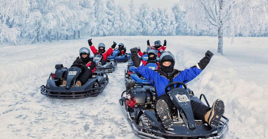 Rovaniemi: Arctic Ice Karting Tour - Weather Reality: Dressing for Cold, Not for a Photo
