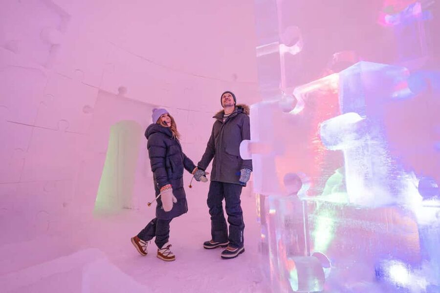 Rovaniemi: Arctic SnowHotel Tour - Free Time Inside: Ice Rooms, Chapel, and the Ice Restaurant Experience