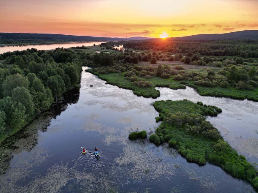Rovaniemi: Canoe Adventure in Lapland - On the water: what you do for 3 hours (and why it matters)