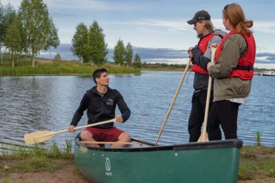 Canoe Adventure in Lapland