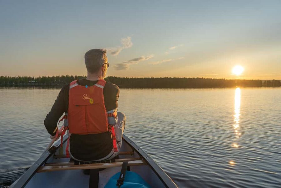 Rovaniemi: Canoe Adventure in Lapland - The route feeling: rivers, islands, and those calm Lapland colors