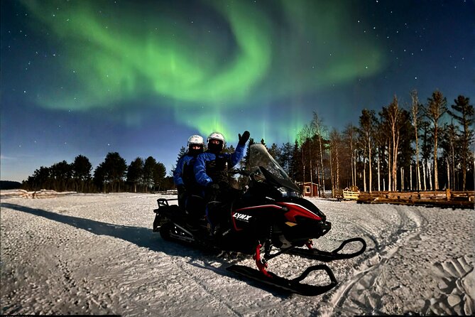 Rovaniemi: Drive New 2025 Snowmobiles - Aurora Adventure - Gear-up and safety: what they give you, and what you must bring