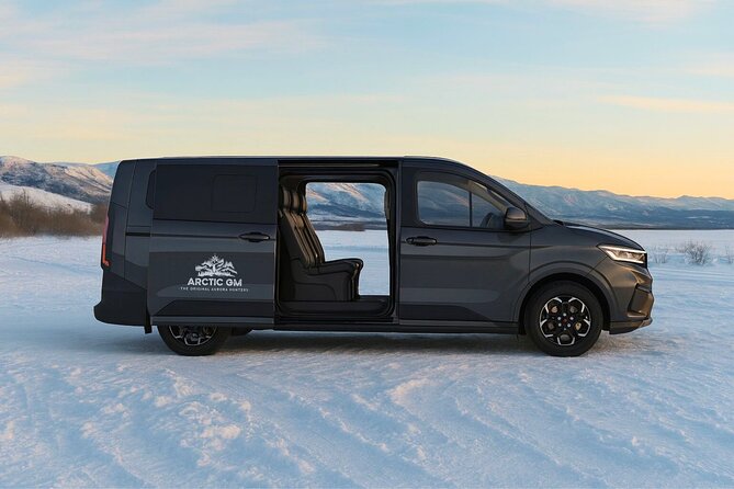 Rovaniemi: Drive New 2025 Snowmobiles - Aurora Adventure - The ride starts with luxury 2025 van pickup, not a scramble