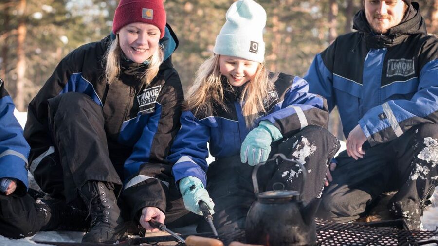 Rovaniemi: Family Snowmobile Safari with Campfire and Snacks - The Best Part for Kids: Mini-Snowmobile Time (and How It’s Managed)